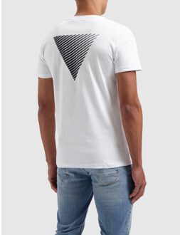 Essential logo t-shirt Wit - S