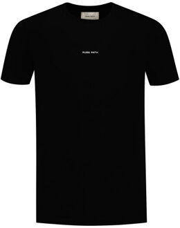 Essential logo t-shirt Zwart - S