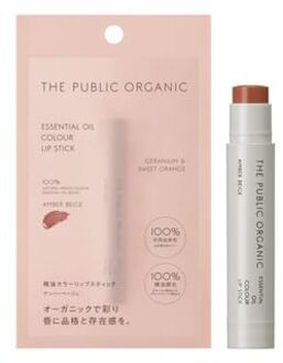 Essential Oil Color Lip Stick Amber Beige