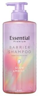 Essential Premium Barrier Shampoo Glow & Moist 340ml Refill