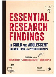 Essential Research Findings in Child and Adolescent Counselling and Psychotherapy