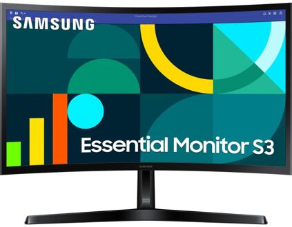 Essential S3 LS24D366GAUXEN Monitor Zwart