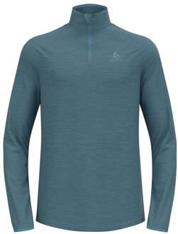 Essential Thermal Mid Layer 1/2 Zip Hardloopshirt Heren blauw