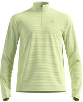 Essential Thermal Midlayer 1/2 Zip Hardloopshirt Heren-limoen - XL