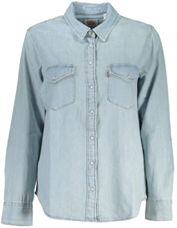 Essential Western blouse van denim met borstzakken Jeans - XS