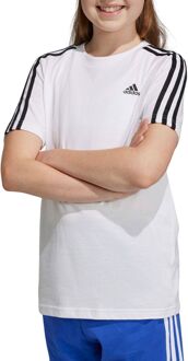 Essentials 3-Stripes Shirt Junior wit - zwart - 152