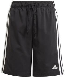 Essentials 3-stripes Sportbroek - Maat 140  - Unisex - zwart - wit