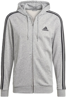 Essentials FullZip Hoodie Heren - Mannen - grijs - maat: S