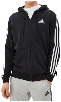 Essentials FullZip Hoodie Heren - Mannen - zwart - maat: M