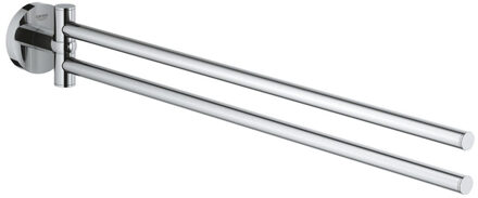 Essentials Handdoekhouder - metaal - chroom - 40371001