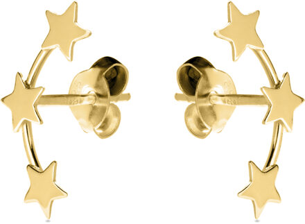 Essentiële 925 Sterling Zilveren Oorbellen Goud