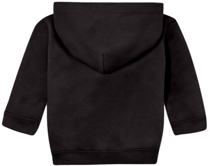 Essentiële babyhoodie Zwart - 80