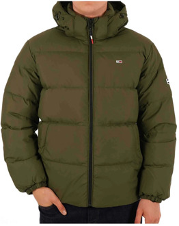 Essentiële donsjas Tommy Jeans , Green , Heren - Xl,L,M,S