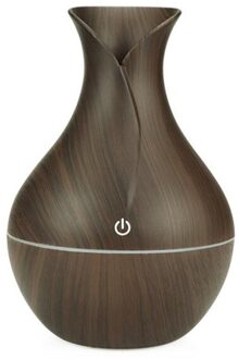 Essentiële Olie Luchtbevochtiger Luchtbevochtiger Vaas Luchtbevochtiger 1 Pc Woondecoratie Kantoorbenodigdheden Kamer Geur Mist Maker Bruin