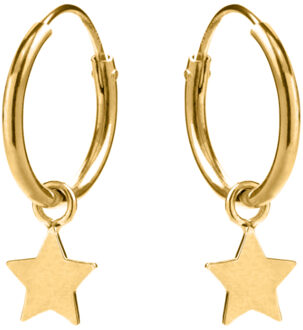 essentiële oorbellen in 925 sterling zilver met 18 karaat geelgouden afwerking - One Size