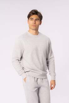 Essentiële ronde hals - grijs gemêleerd - 2XL