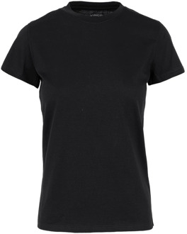 Essentiële T-shirt Vince , Black , Dames - Xl,L,Xs
