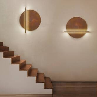 Essenza plafondlamp 927 Ø70cm Bronz roestbruin, geborsteld bronz