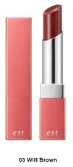 est Noble Lasting Lipstick Limited Edition 03 Will Brown