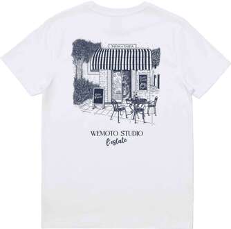 Estate t-shirt white Wit - XL