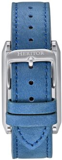 Esteban Horloge met Leren Band Blauw