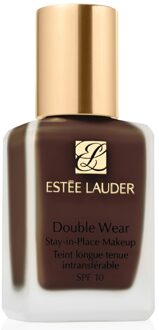 Estée Lauder Double Wear Stay-in-Place Makeup & Double Wear Smooth and Blur Primer Bundle (Various Shades) - 9N1 Ebony