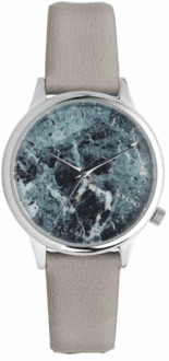 Estelle Grey Marble Horloge