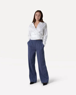 Estelle pants blue - Blauw - M