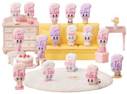 Esther Bunny Blind Box Mini Figures Little Vlog Bunny Face Series 6 cm Display (6)