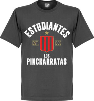 Estudiantes Established T-Shirt - Donkergrijs - L