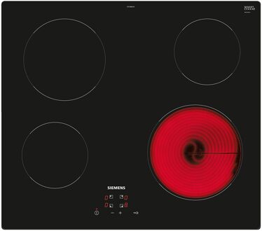 ET61RBEB8E Keramische kookplaat Zwart