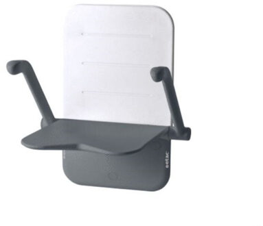 etac Douchezitting Etac Relax met Armsteunen en Rugleuning 39x45 cm Kunststof Grijs Etac