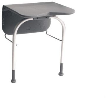 etac Douchezitting Etac Relax met Steunpoten 39x45 cm Kunststof Grijs Etac