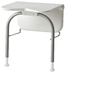 etac Douchezitting Etac Relax met Steunpoten 40x45 cm Kunststof Wit Etac