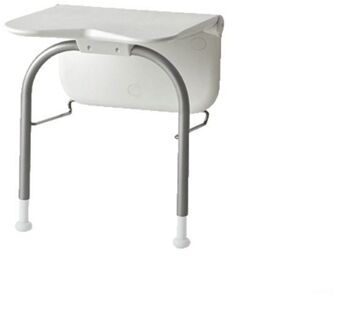 etac Douchezitting Etac Relax met Steunpoten 40x45 cm Kunststof Wit