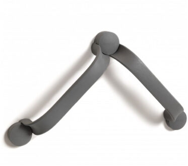 etac Flex wandbeugel schroefmontage - grijs 60 cm (2x30 cm) - Etac