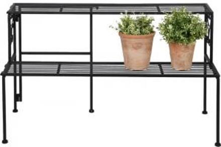 Etagere 2 treden inklapbaar ( excl planten)