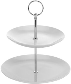 etagère porselein 2-laags