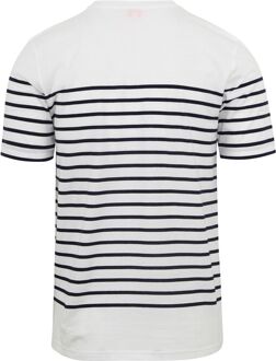 Etel T-Shirt Strepen Wit - M,XL,XXL