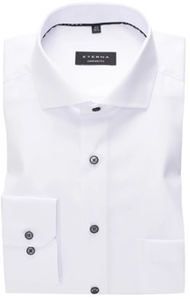 Eterna Klassiek Business Overhemd Eterna , White , Heren - XL