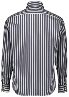 Eterna Lange mouw overhemden 1079 xs82 - maat 43 (XL) Blauw