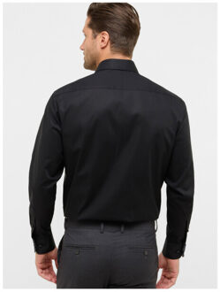 Eterna . lange mouw overhemden 1282 x14k Zwart - 43 (XL)