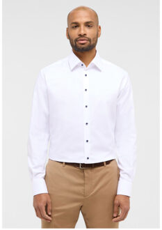 Eterna Lange mouw overhemden 2132 x171 - maat 43 (XL) Wit