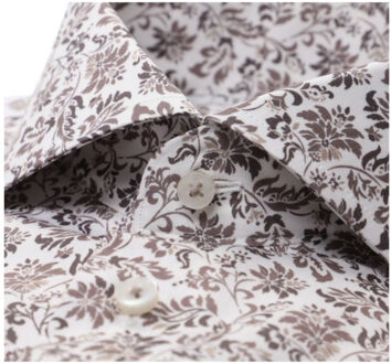 Eterna Lange mouw overhemden 2618 x682 Ecru - 44 (XL)