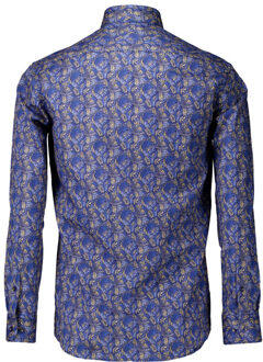 Eterna Lange mouw overhemden 2641 x171 Blauw - 40 (M)