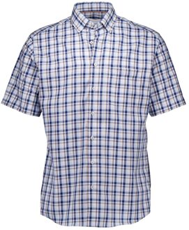 Eterna Lange mouw overhemden Blauw - 44 (XL)