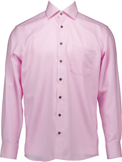 Eterna Lange mouw overhemden Roze - 38 (S)