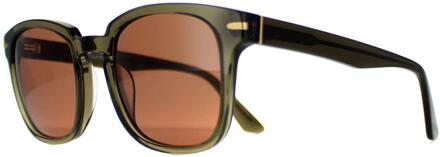 Ethan SS575004 glanzend kristal donkergroen mineraal gepolariseerd bestuurders zonnebril - One Size