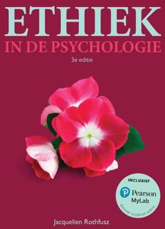Ethiek in de psychologie, 3e editie met MyLab NL toegangscode