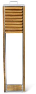 Ethimo Ginger Vloerlamp - Teak - Aluminium Bruin